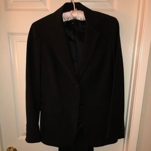 Pants suit black Talbots